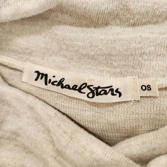 MICHAEL STARS Cream Cowl Neck Long Sleeve - Picture 6 of 7